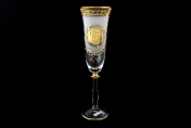 Комплект фужеров "Анжела" для шампанского Bohemia Версаче 190 мл (6 шт.) Bohemia Crystalite