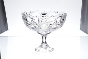 Конфетница на ножке Crystalite Bohemia Pinwheel 22 см Bohemia Crystalite