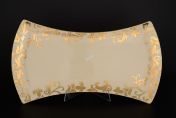 Блюдо Falkenporzellan Tosca Creme Gold 45 см