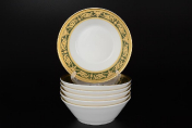 Набор салатников 14 см Imperial Green Gold (6 шт.) Falkenporzellan