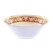 Набор салатников Falkenporzellan Imperial Bordeaux Gold 14 см(6 шт.)