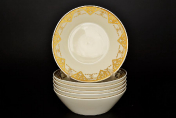 Набор салатников Falkenporzellan Imperial Creme Gold 19 см(6 шт.)