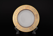 Комплект глубоких тарелок из фарфора Falkenporzellan Diadem Violet Creme Gold 22 см(6 шт.)