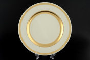 Круглое блюдо 32 см Crem Gold 9321 Falkenporzellan