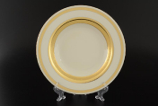 Набор тарелок глубоких Falkenporzellan Constanza Cream Gold 22 см (6 шт.)