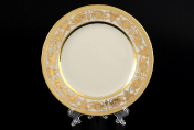 Набор тарелок Falkenporzellan Constanza Cream Imperial Gold 17 см(6 шт.)