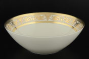 Салатник Falkenporzellan Constanza Crem Imperial Gold 24 см