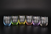 Комплект стаканов для виски Crystalex Bohemia Арлекино 300 мл(6 шт.) Bohemia Crystalite