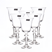 Комплект фужеров для вина Crystalite Bohemia Laura/Falco 220 мл(6 шт.) Bohemia Crystalite