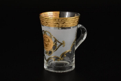 Комплект кружек для воды "Богемия" U-R фон (6 шт.) Bohemia Crystal