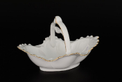 Корзинка Queen's Crown Корона Белый узор 20 см Queens Crown