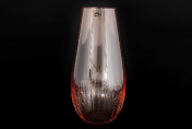 Ваза красная Crystalex Bohemia Waterfall 30 см Bohemia Crystalite