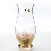Ваза Bohemia Бабочки 30 см Bohemia Crystal