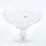 Конфетница на ножке Bohemia Glasspo 15 см Bohemia Crystal