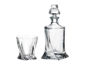 Комплект для виски 7 предметов Crystalite Bohemia Quadro Bohemia Crystalite