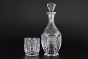 Комплект для виски Crystalite Bohemia Safari 7 предметов Bohemia Gold