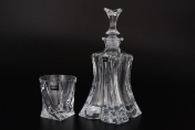 Комплект для виски Crystalite Bohemia Florale 7 предметов Bohemia Crystalite