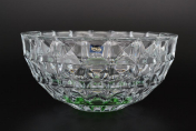 Фруктовница зеленая Crystalite Bohemia Diamond 28 см Bohemia Crystalite