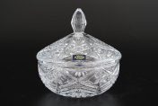 Конфетница с крышкой Crystalite Bohemia Taurus 15 см Bohemia Crystalite