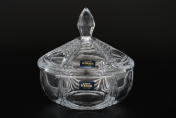 Конфетница с крышкой Crystalite Bohemia Orion 15 см Bohemia Crystalite