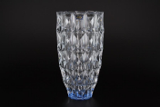 Ваза синяя Crystalite Bohemia Diamond 28 см Bohemia Crystalite