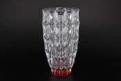 Ваза красная Crystalite Bohemia Diamond 28 см Bohemia Crystalite
