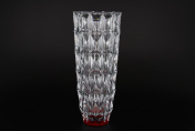 Ваза красная Crystalite Bohemia Diamond 33 см Bohemia Crystalite
