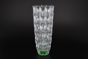 Ваза зеленая Crystalite Bohemia Diamond 33 см Bohemia Crystalite