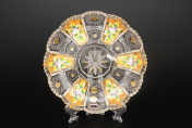 Набор тарелок 18 см Max Crystal Золото (6 шт.) Bohemia Crystal