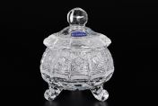 Солонка с крышкой 85 мл Glasspo Bohemia Crystal