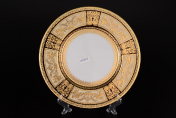 Набор тарелок 28 см Diadem Black Creme Gold (6 шт.) Falkenporzellan
