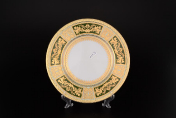 Набор тарелок Falkenporzellan Diadem Green Mint Gold 21 см(6 шт.)