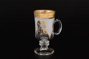 Комплект кружек для воды Венеция Версачи фон Bohemia Uhlir 230 мл(6 шт.) Bohemia Crystal