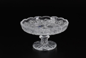 Фарфоровая менажница 17 см на ножке Glasspo Bohemia Crystal