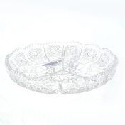 Хрустальная менажница Bohemia Glasspo 17 см Bohemia Crystal