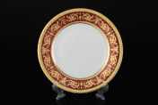 Набор тарелок Falkenporzellan Imperial Bordeaux Gold 17 см(6 шт.)