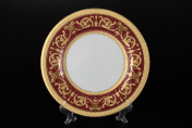 Набор тарелок Falkenporzellan Imperial Bordeaux Gold 21 см(6 шт.)