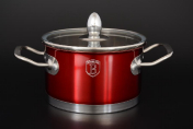 Кастрюля 16 см Metallic red Passion Collection
