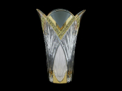 Ваза 25 см Lotus Lilit Golden Black Decor+M Astra Gold