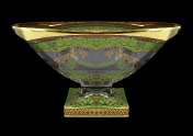 Фруктовница 34 см Magma Flora's Empire Golden Green Decor+H Astra Gold