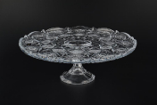 Тарелка для торта на ножке Crystalite Bohemia Tucana 31 см Bohemia Crystalite