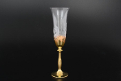 Комплект фужеров для шампанского Bohemia Бабочки 190 мл Bohemia Crystal