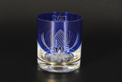 Комплект стаканов Bohemia Звезда Смальта синий 280 мл (6 шт.) Bohemia Crystal