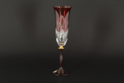 Комплект фужеров для шампанского 190 мл E-S Bohemia Crystal