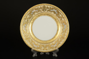 Набор тарелок Falkenporzellan Alena 3D Creme Gold Constanza 17 см(6 шт.)