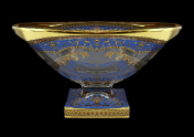 Фруктовница 34 см Magma Flora's Empire Golden Blue Decor+H Astra Gold