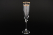 Комплект фужеров для шампанского 190 мл ASIO/ALEXANDRA (6 шт.) Bohemia Crystalite