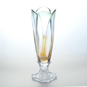Ваза 30 см зеленая GLOBUS RG Bohemia Crystalite