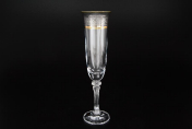 Комплект фужеров для шампанского 175 мл KLEOPATRA/BRANTA (6 шт.) Bohemia Crystalite