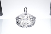 Конфетница с крышкой Crystalite Bohemia Pinwheel 15 см Bohemia Crystalite